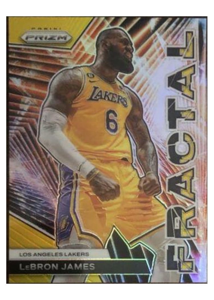 2023-24 Panini Prizm Base Set LeBron James #63 card