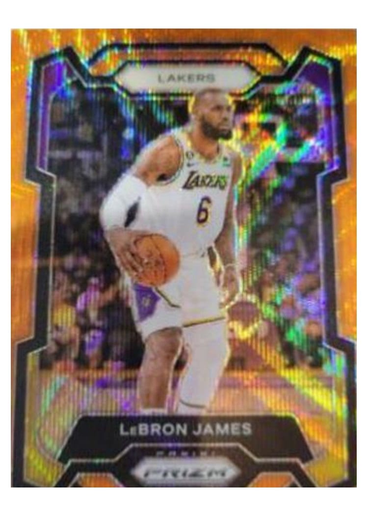 2023-24 Panini Prizm Base Set LeBron James #63 card