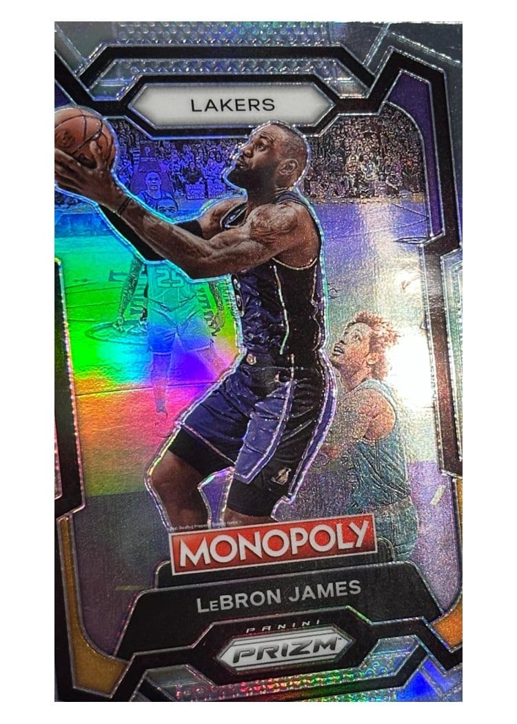 2023-24 Panini Prizm Monopoly Base Set LeBron James #40 card