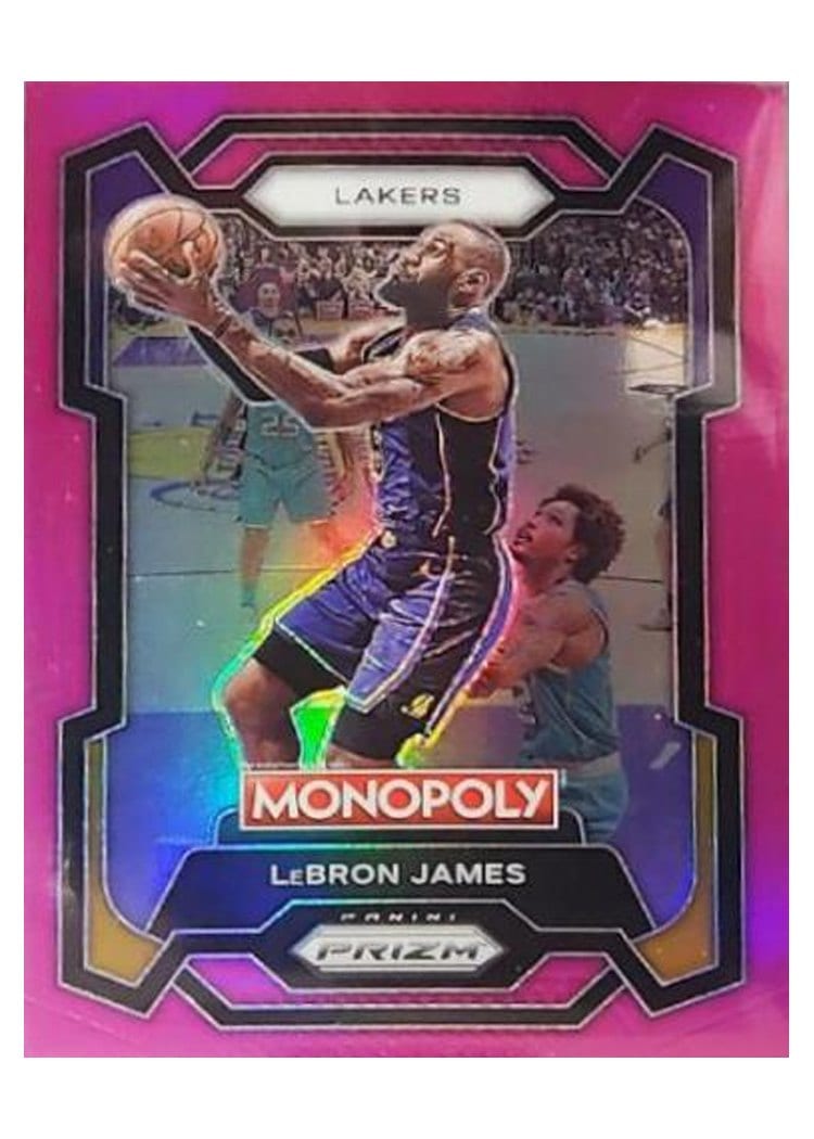2023-24 Panini Prizm Monopoly Base Set LeBron James #40 card