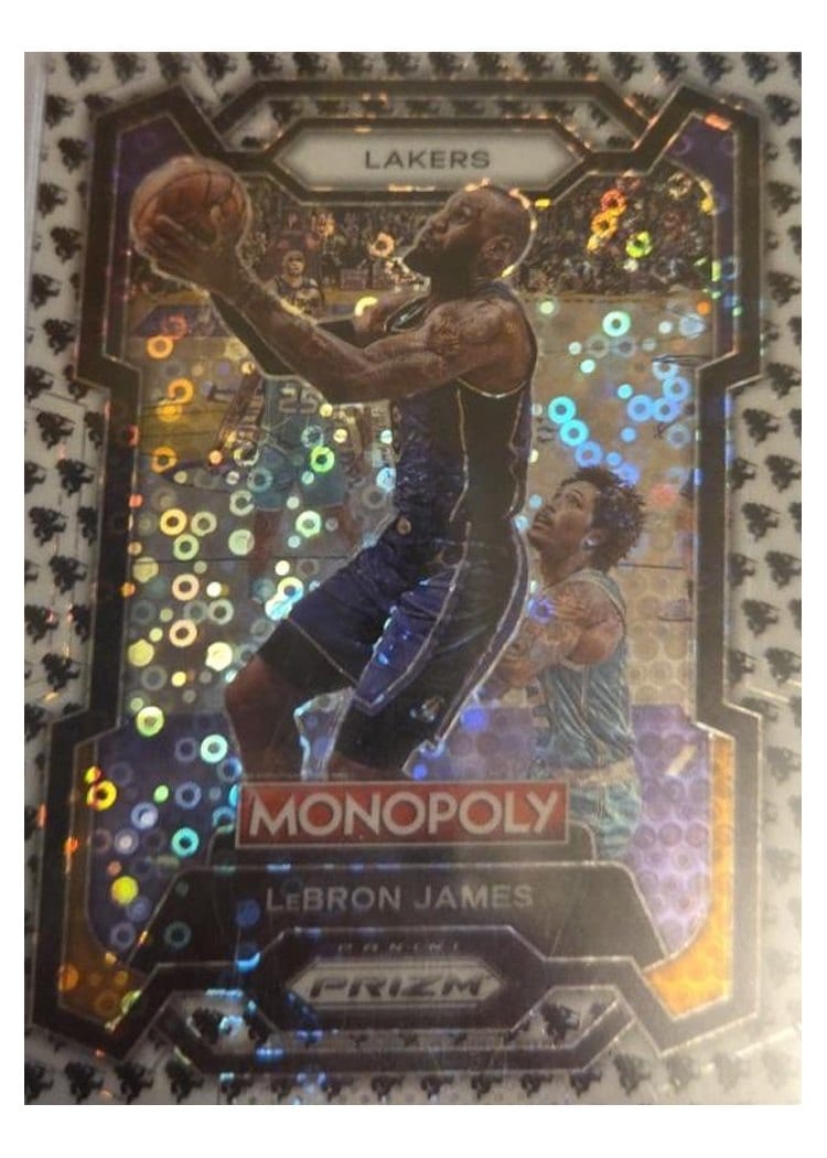 2023-24 Panini Prizm Monopoly Base Set LeBron James #40 card