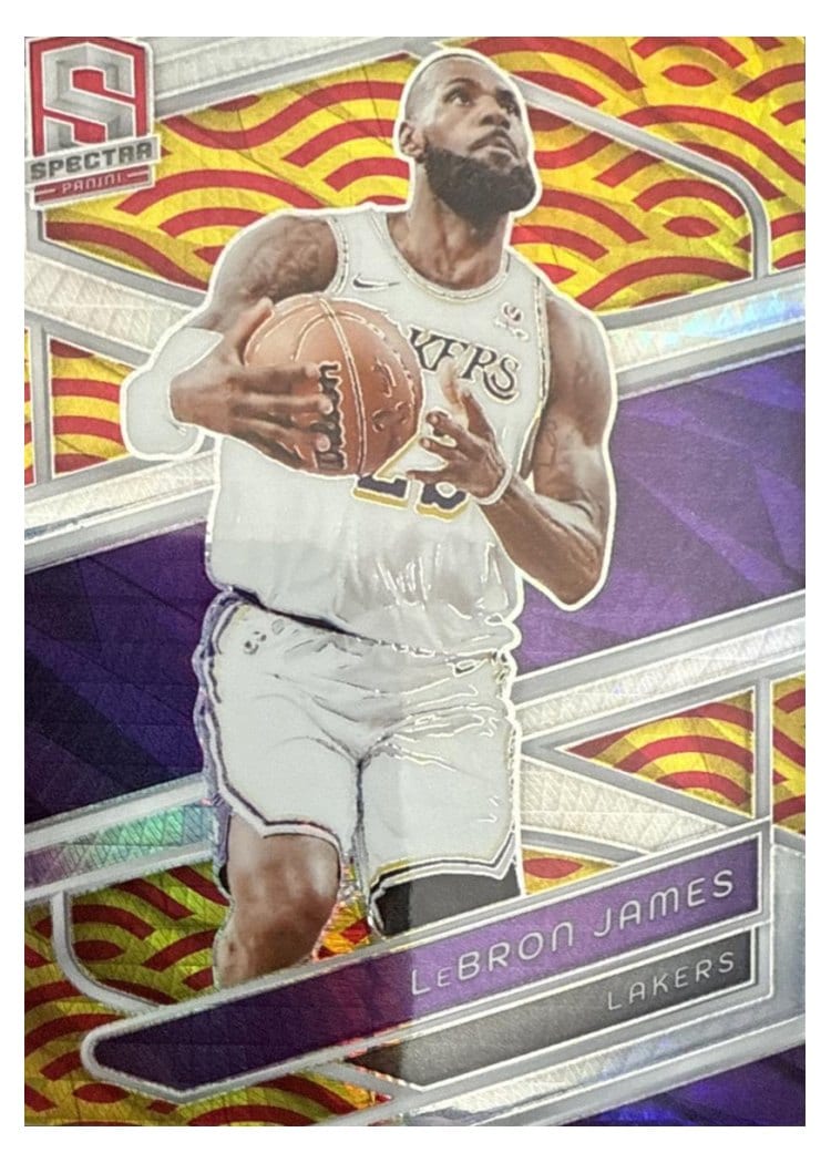 2023-24 Panini Spectra Base Set LeBron James #26 card