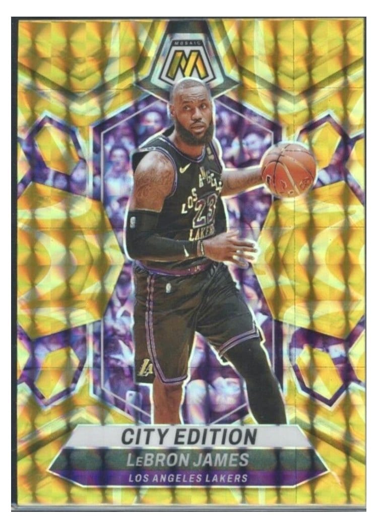 2023 Panini Mosaic LeBron James #278 card