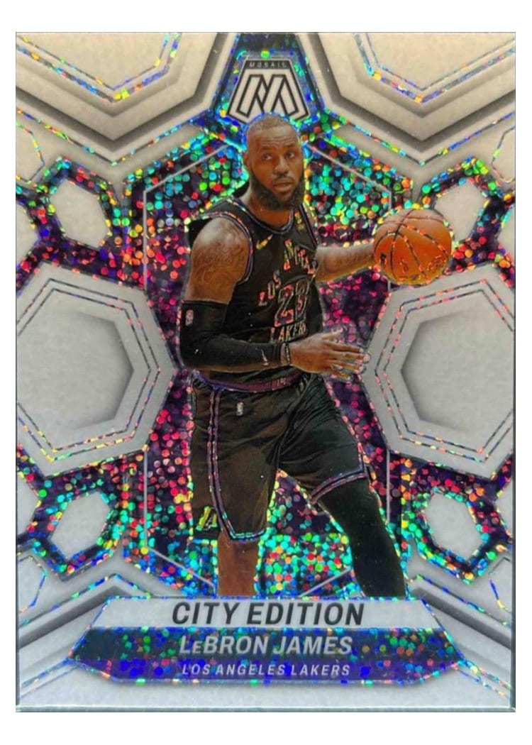 2023 Panini Mosaic LeBron James #278 card