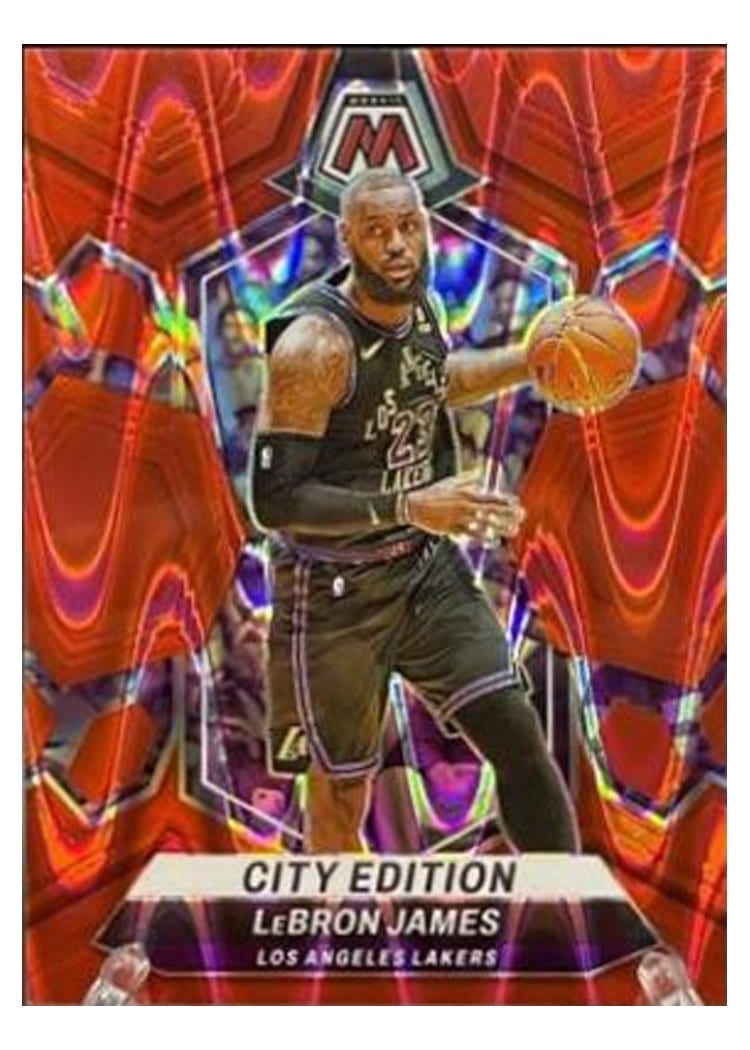 2023 Panini Mosaic LeBron James #278 card