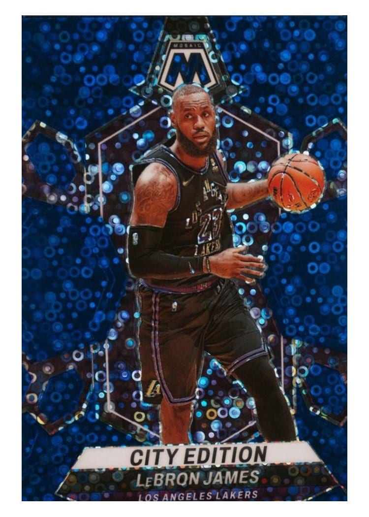 2023 Panini Mosaic LeBron James #278 card