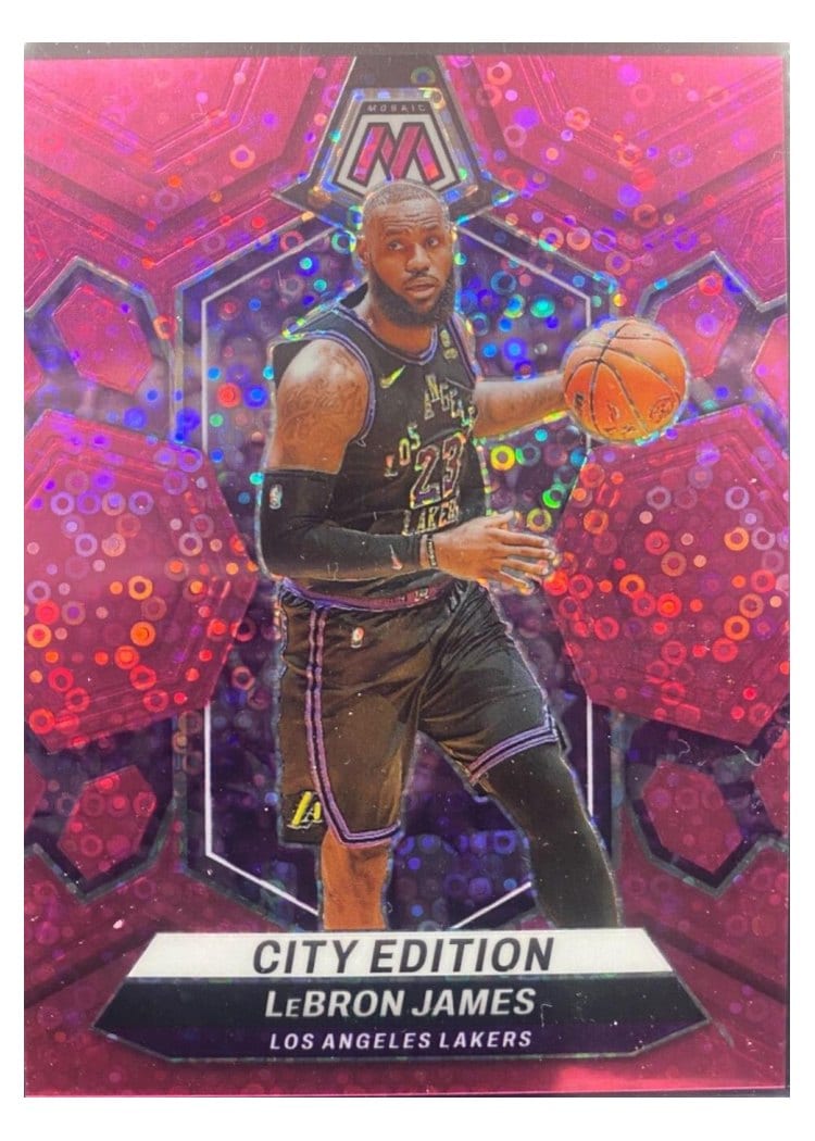 2023 Panini Mosaic LeBron James #278 card