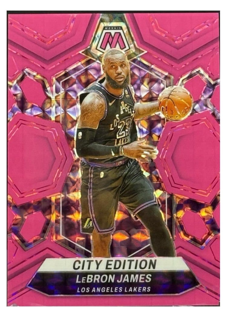 2023 Panini Mosaic LeBron James #278 card