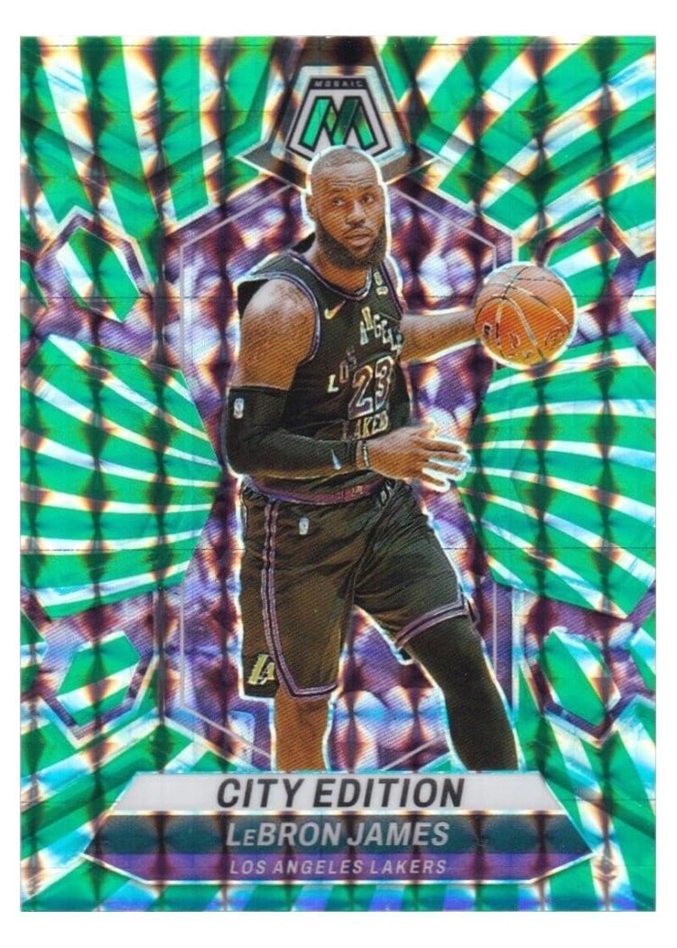 2023 Panini Mosaic LeBron James #278 card