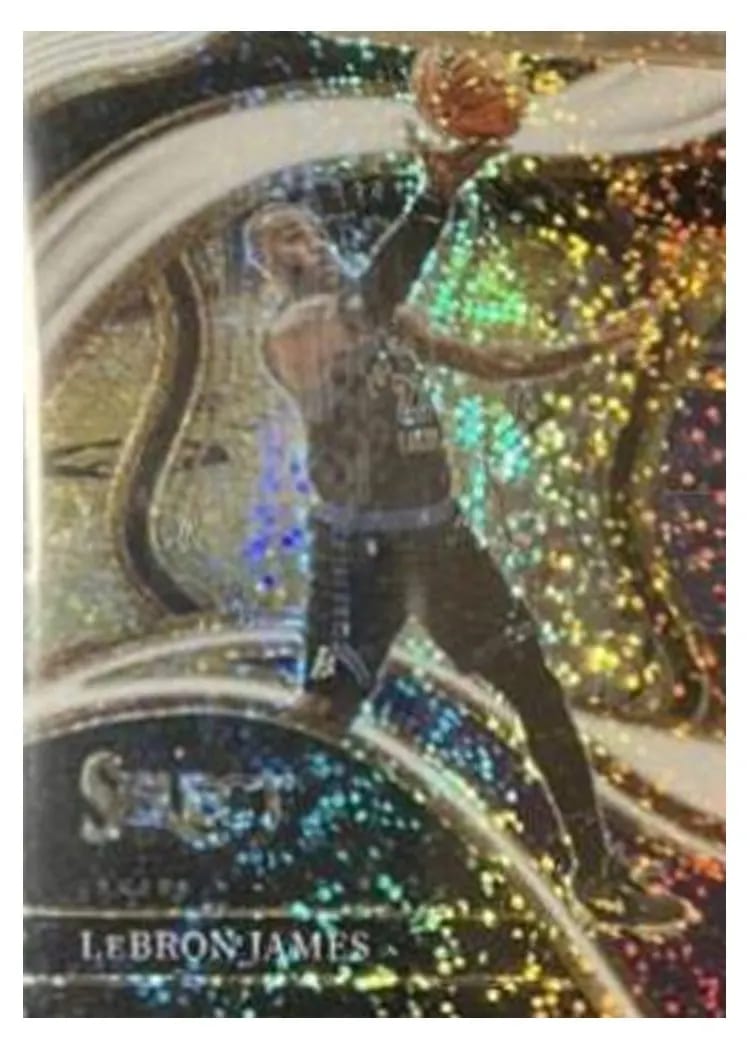 2023 Panini Select LeBron James #266 card