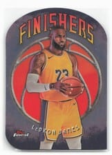 2024-25 Finest Finishers LeBron James #F-2 card