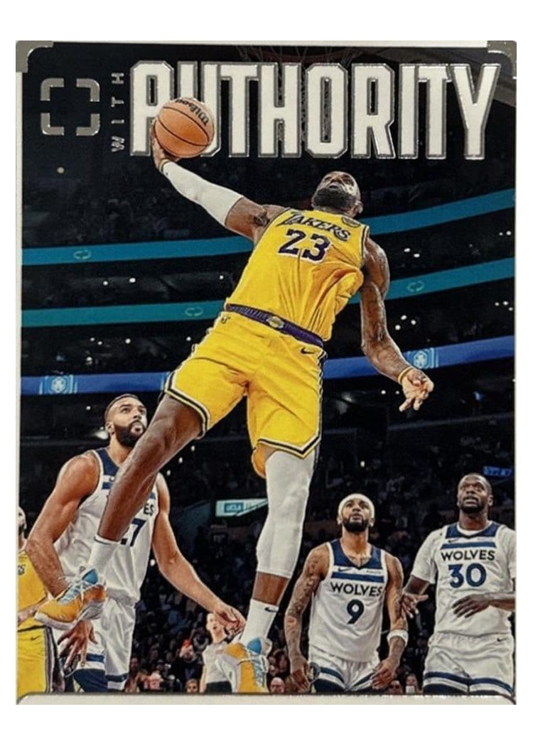 2024-25 Panini Photogenic With Authority Set LeBron James #9 card