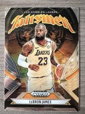 2024-25 Panini Prizm Black Talismen LeBron James #4 card