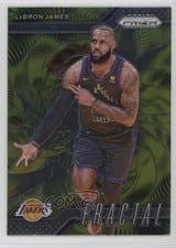 2024-25 Panini Prizm Fractal LeBron James #3 card
