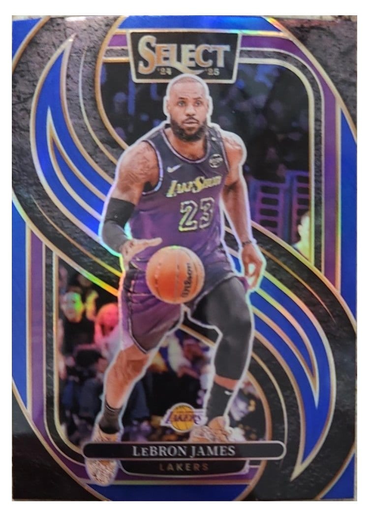 2024-25 Panini Select Base Set LeBron James #111 card