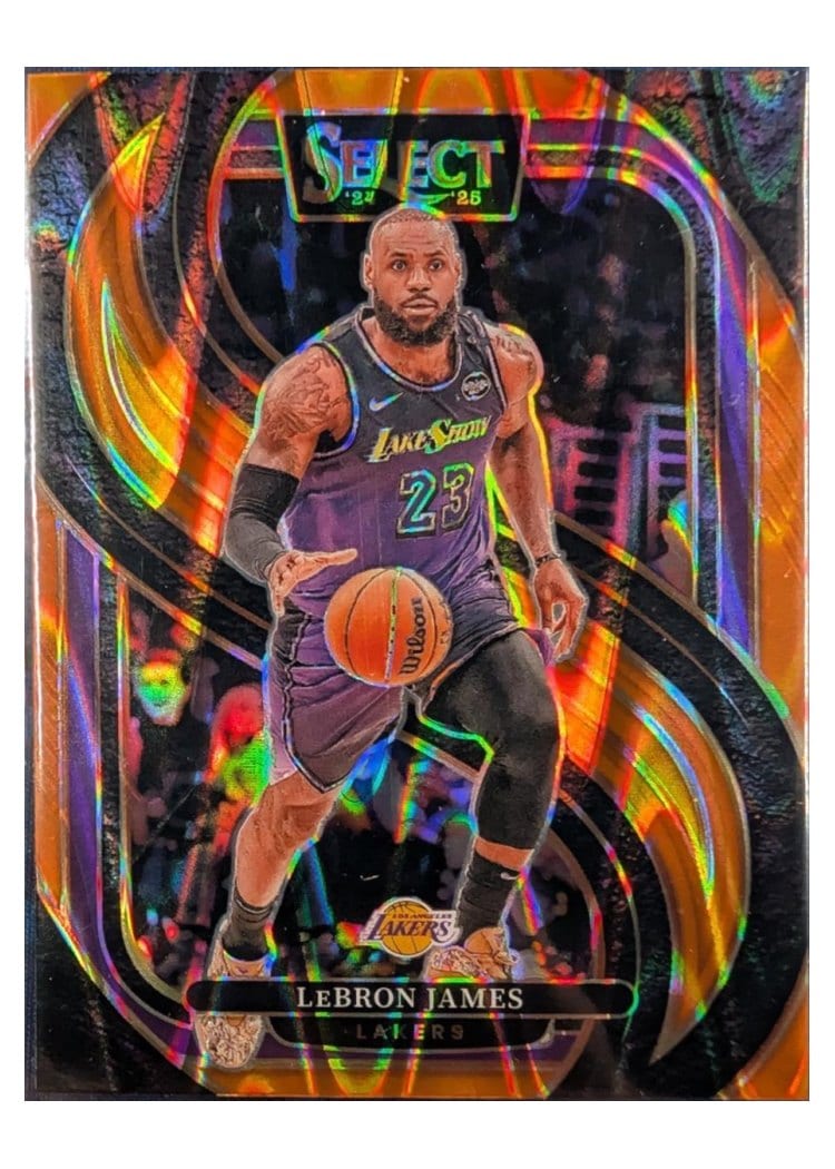 2024-25 Panini Select Base Set LeBron James #111 card