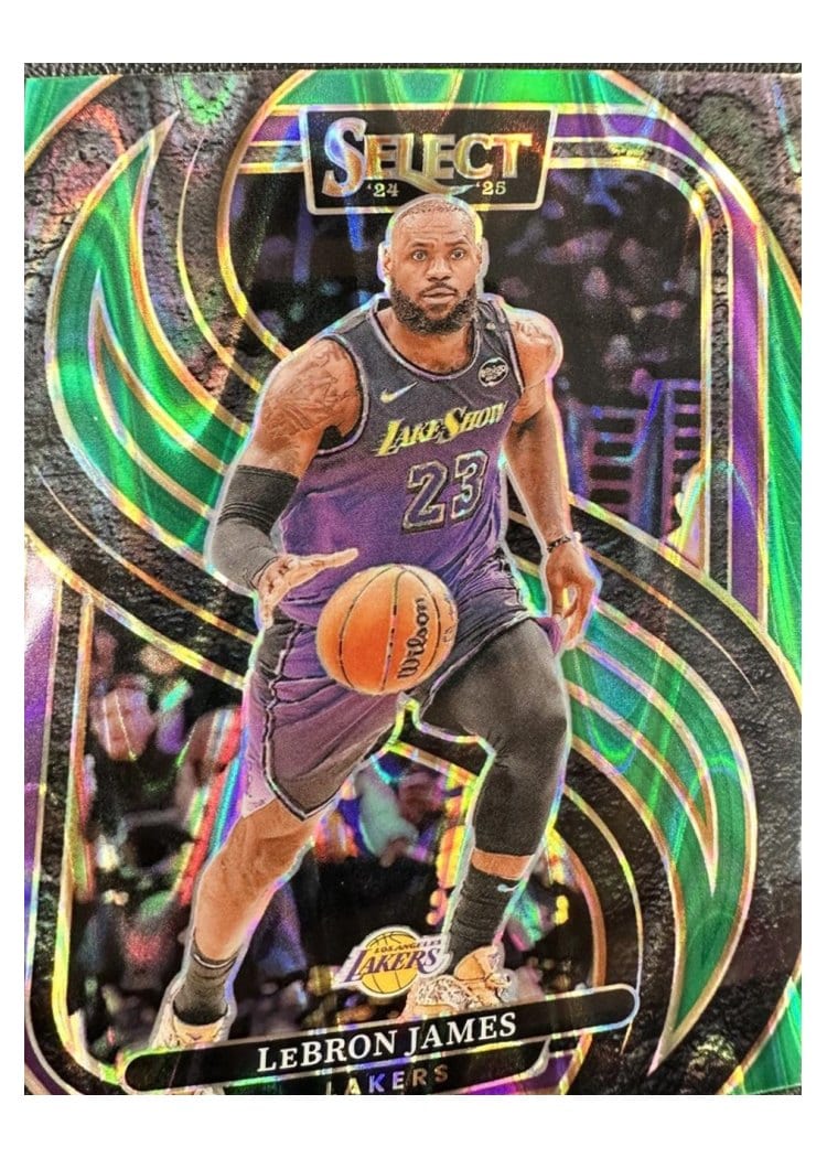 2024-25 Panini Select Base Set LeBron James #111 card