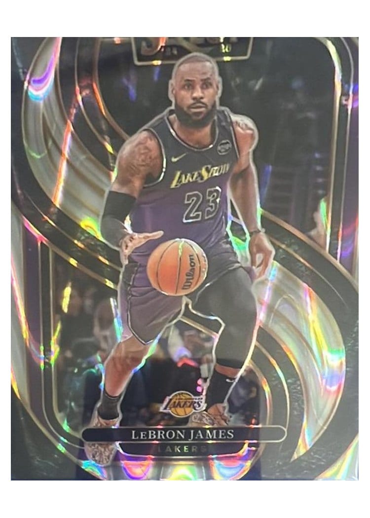 2024-25 Panini Select Base Set LeBron James #111 card