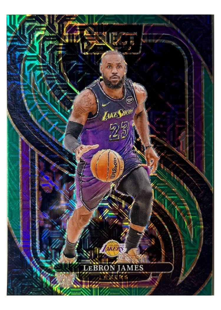 2024-25 Panini Select Base Set LeBron James #111 card