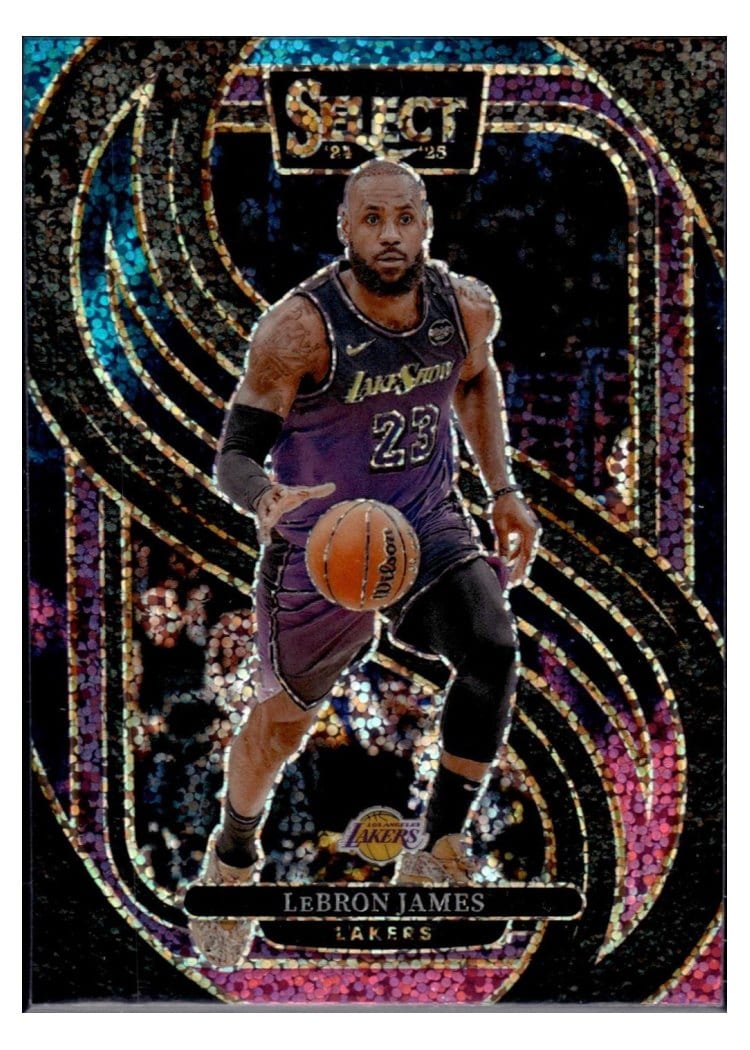 2024-25 Panini Select Base Set LeBron James #111 card