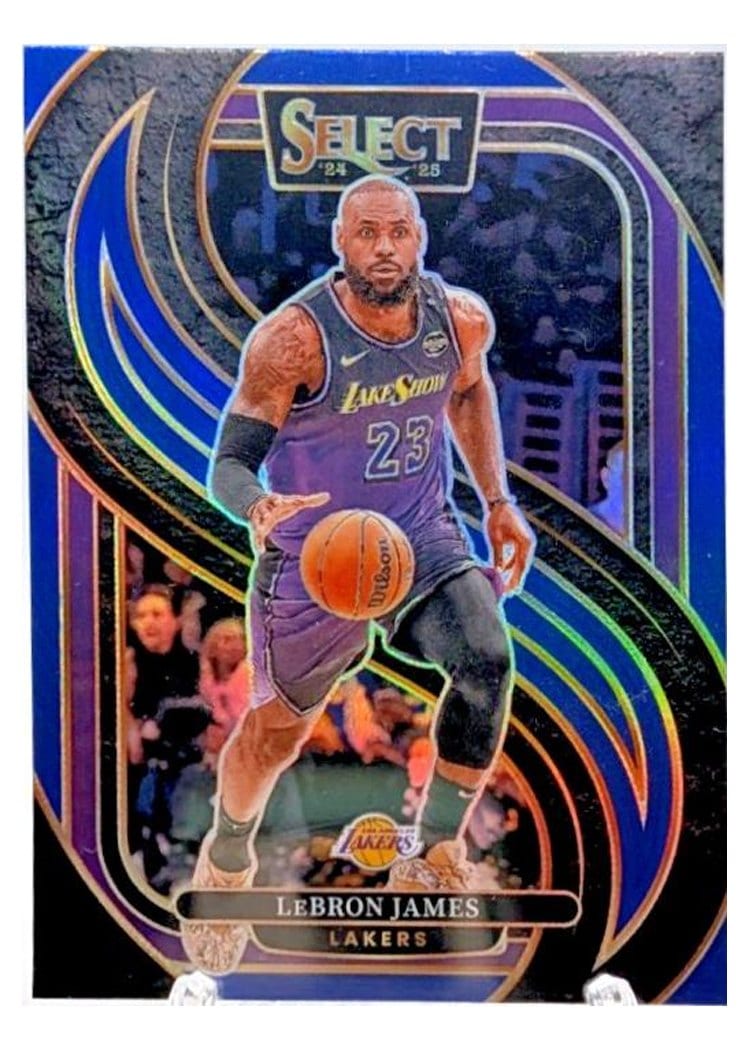 2024-25 Panini Select Base Set LeBron James #111 card