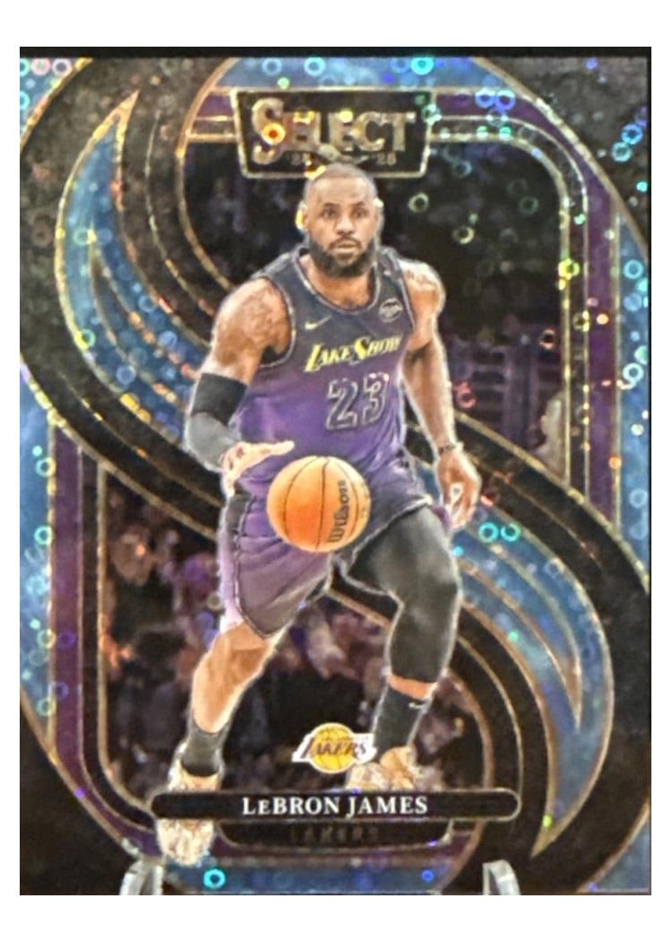 2024-25 Panini Select Base Set LeBron James #111 card