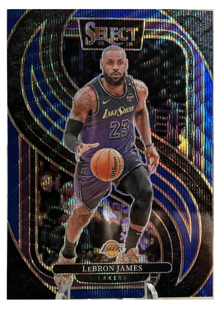 2024-25 Panini Select Base Set LeBron James #111 card