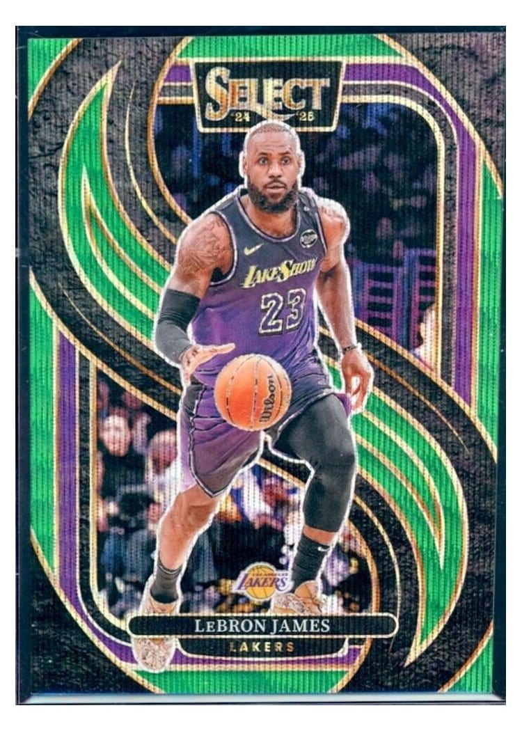 2024-25 Panini Select Base Set LeBron James #111 card