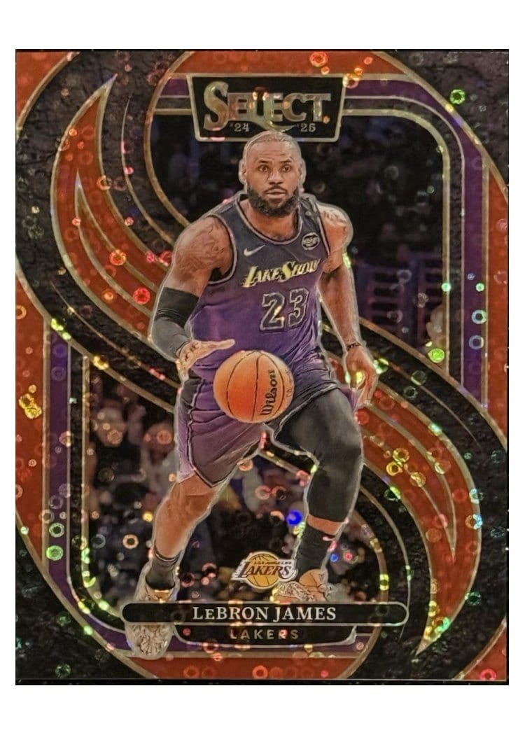 2024-25 Panini Select Base Set LeBron James #111 card