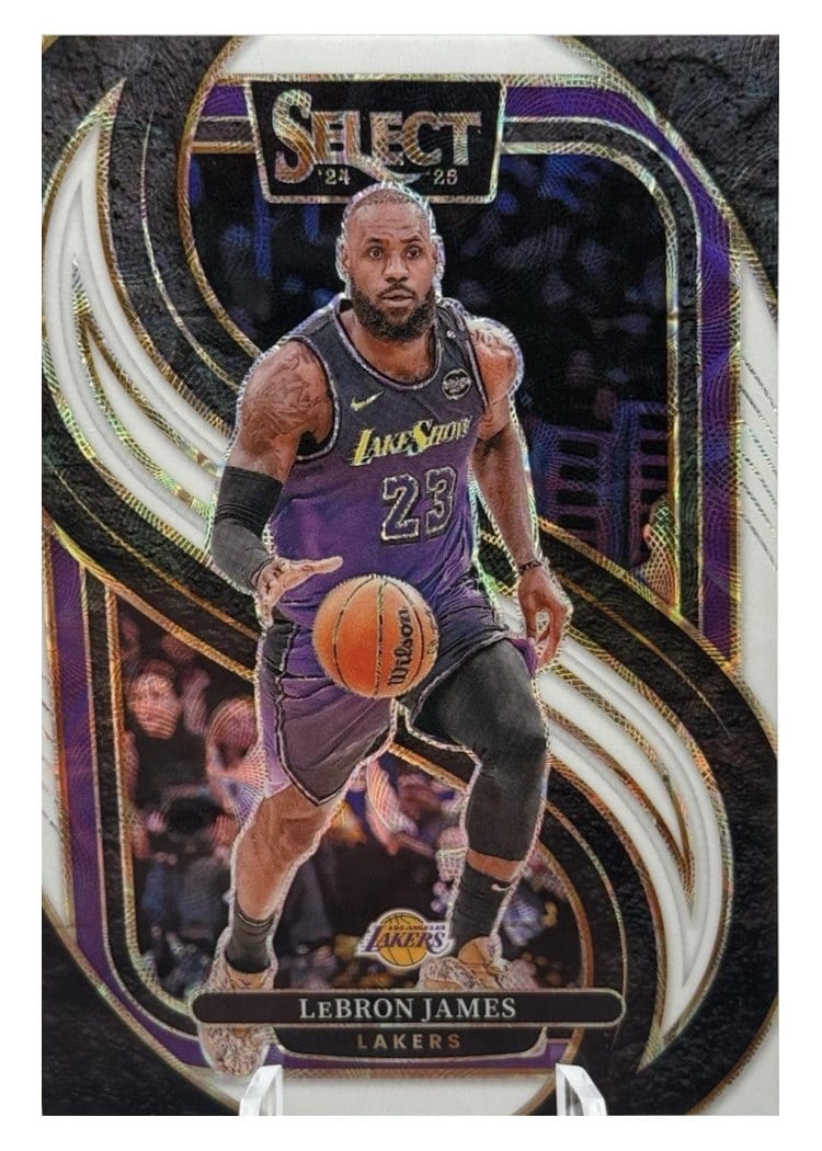 2024-25 Panini Select Base Set LeBron James #111 card