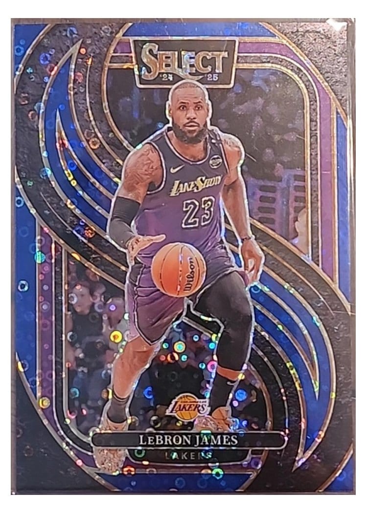 2024-25 Panini Select Base Set LeBron James #111 card