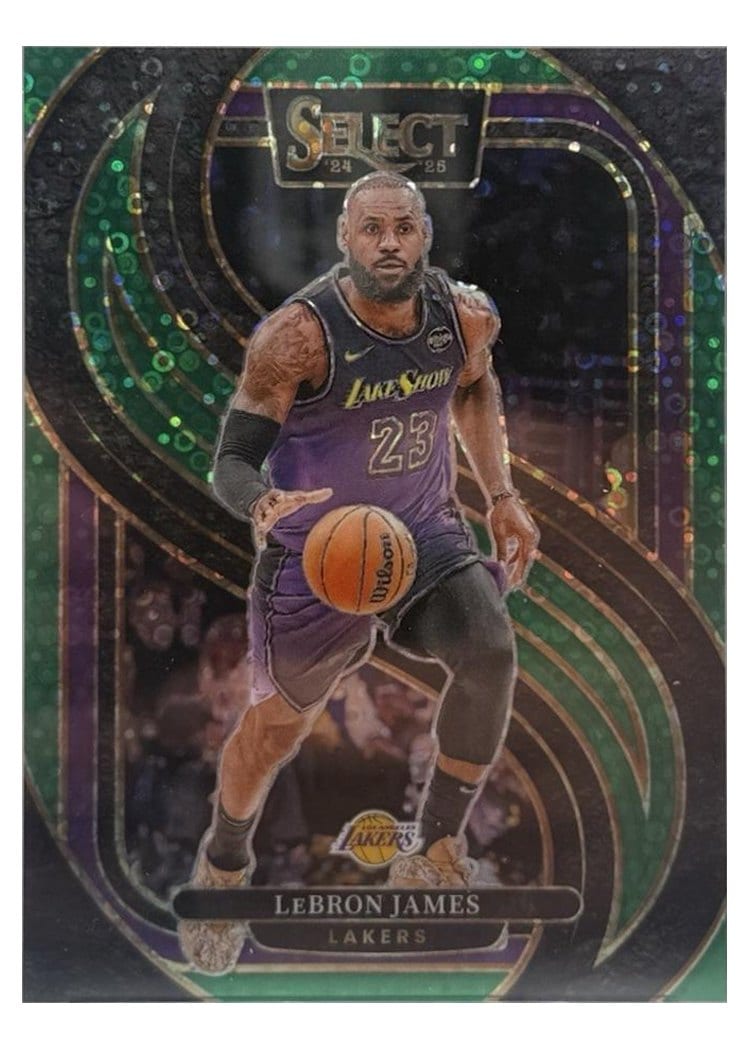2024-25 Panini Select Base Set LeBron James #111 card