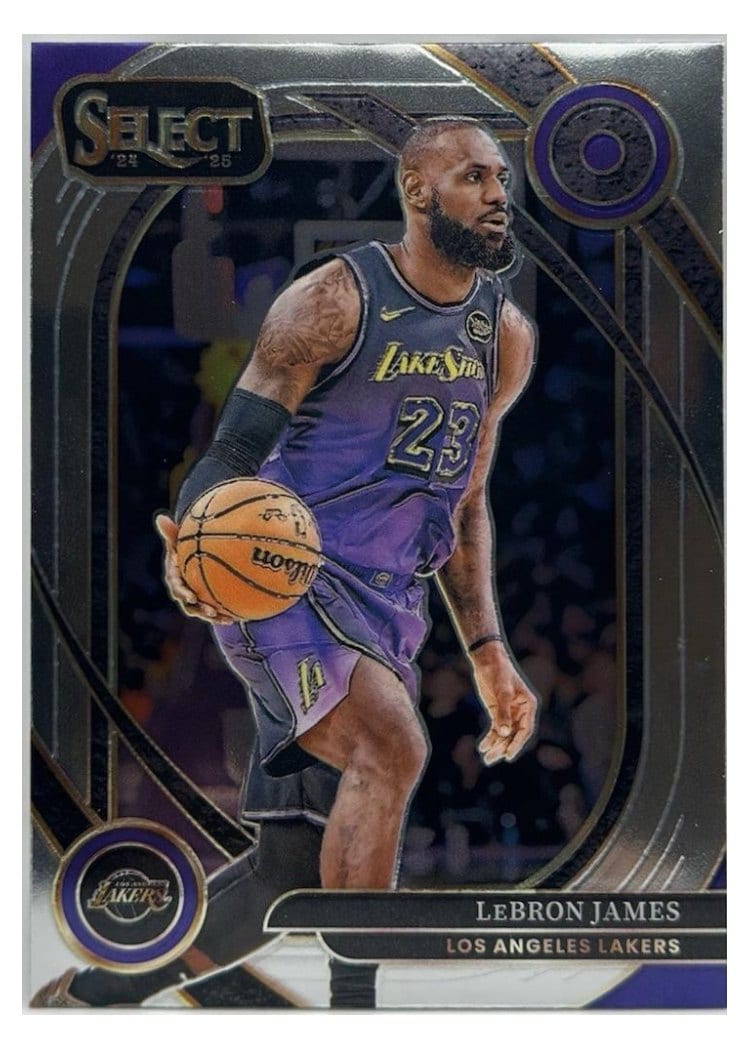 2024-25 Panini Select Base Set LeBron James #241 card