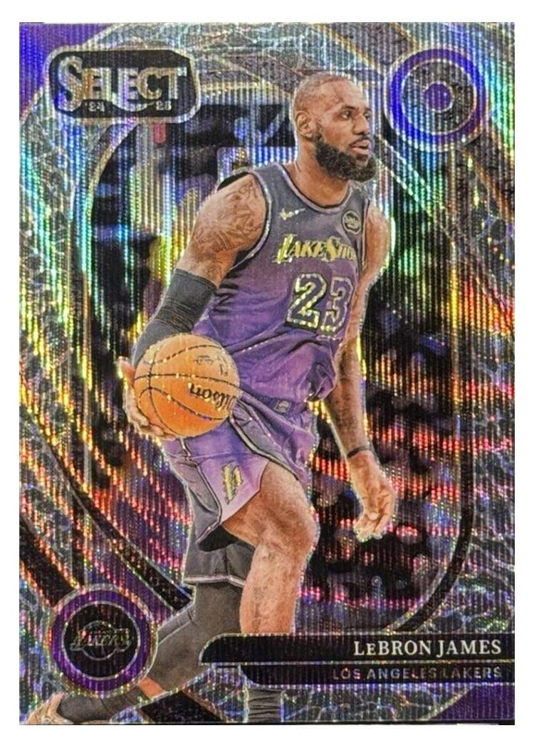 2024-25 Panini Select Base Set LeBron James #241 card