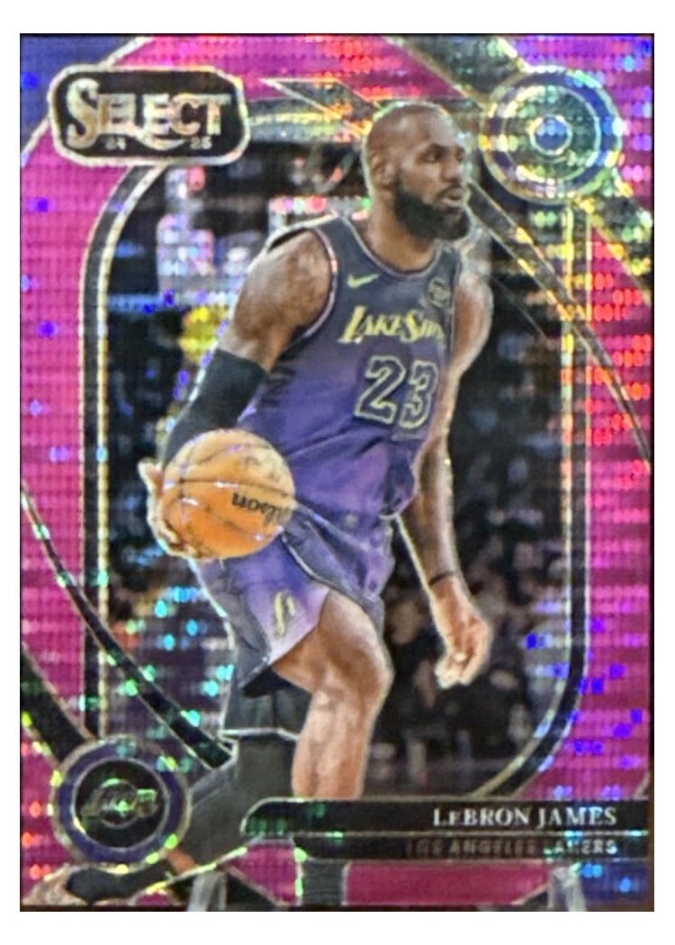 2024-25 Panini Select Base Set LeBron James #241 card