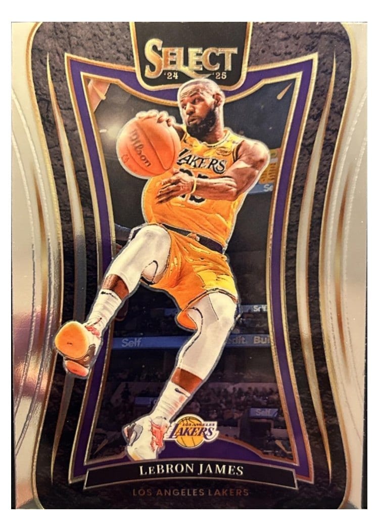 2024-25 Panini Select Base Set LeBron James #310 card