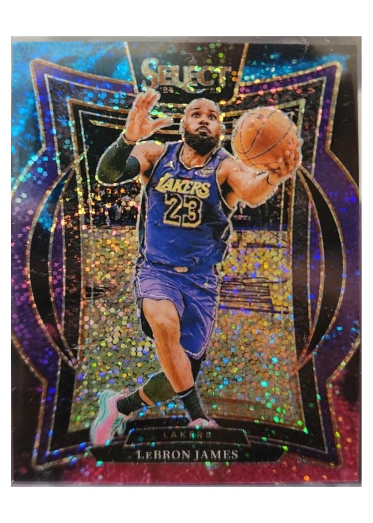 2024-25 Panini Select Base Set LeBron James #54 card