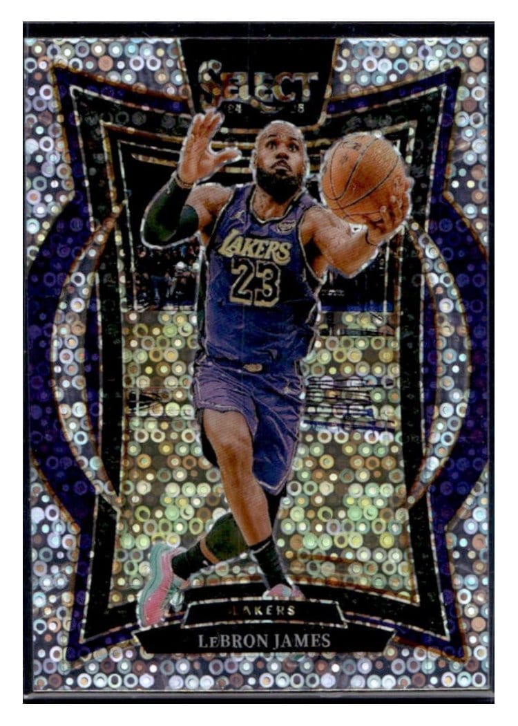 2024-25 Panini Select Base Set LeBron James #54 card