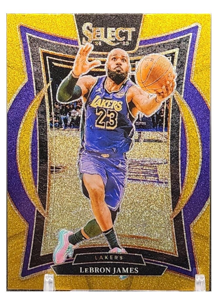 2024-25 Panini Select Base Set LeBron James #54 card