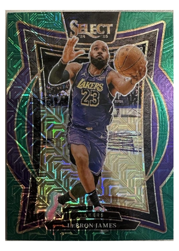 2024-25 Panini Select Base Set LeBron James #54 card
