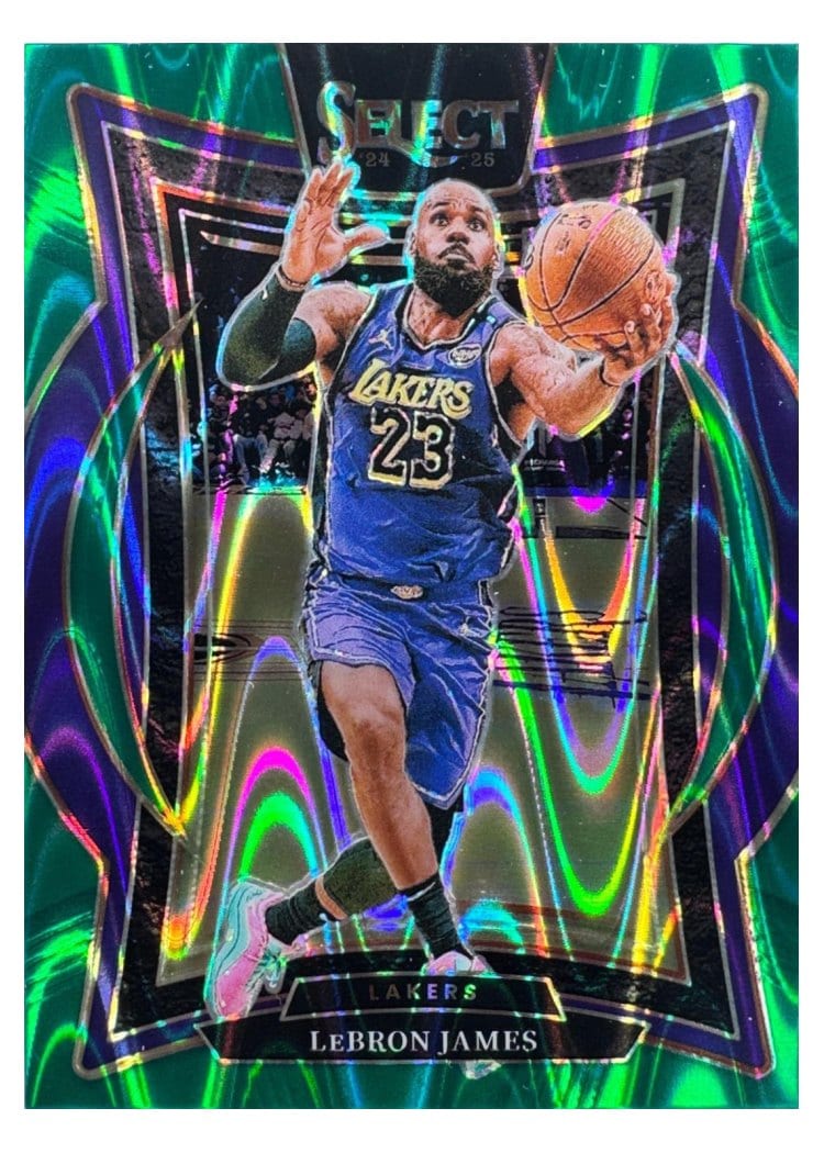 2024-25 Panini Select Base Set LeBron James #54 card