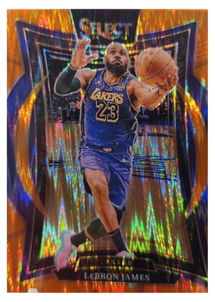 2024-25 Panini Select Base Set LeBron James #54 card
