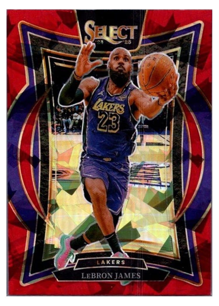 2024-25 Panini Select Base Set LeBron James #54 card