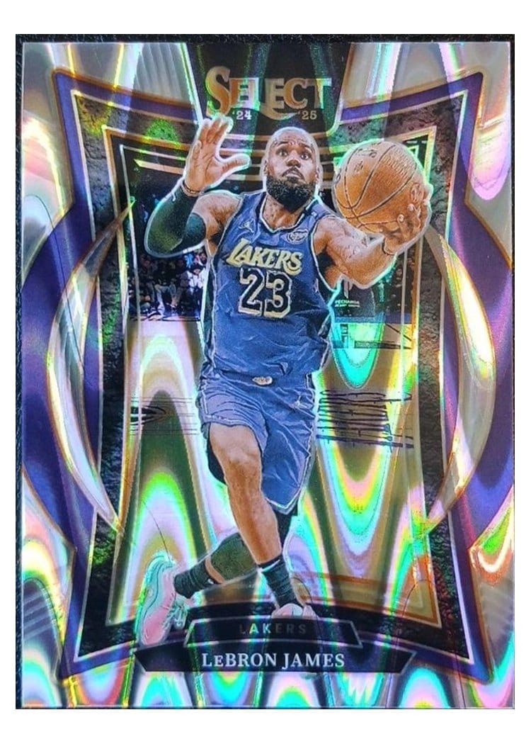 2024-25 Panini Select Base Set LeBron James #54 card