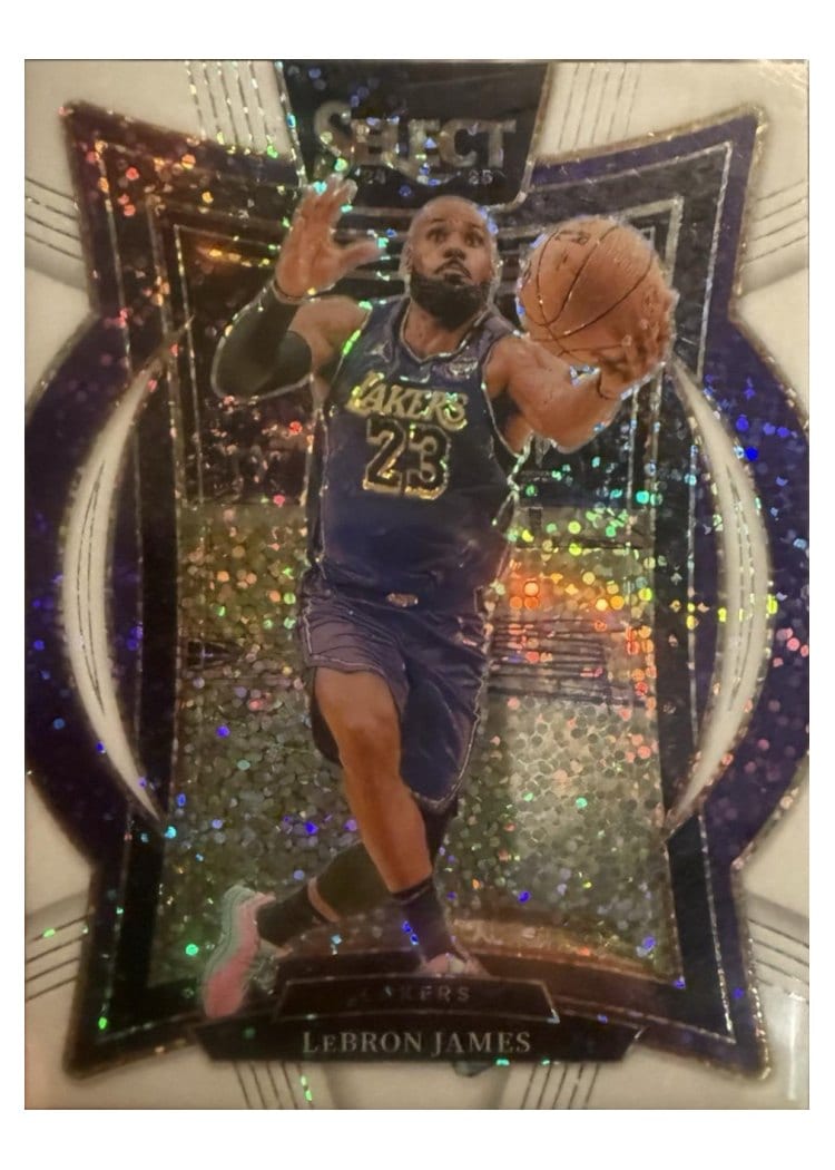 2024-25 Panini Select Base Set LeBron James #54 card