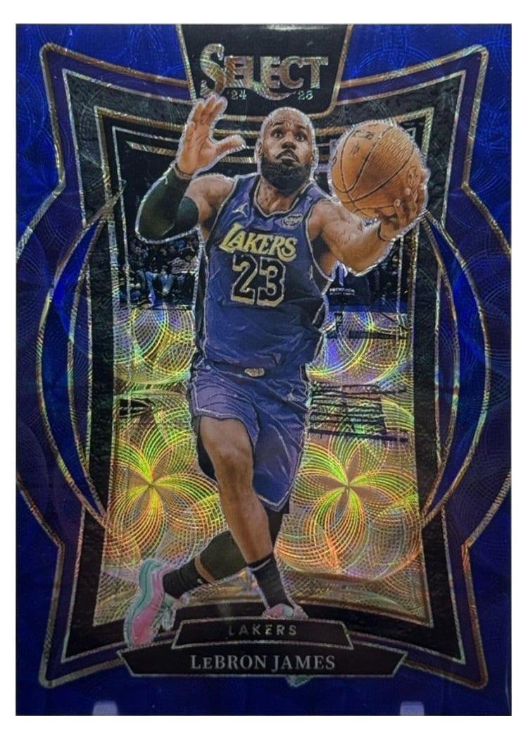 2024-25 Panini Select Base Set LeBron James #54 card