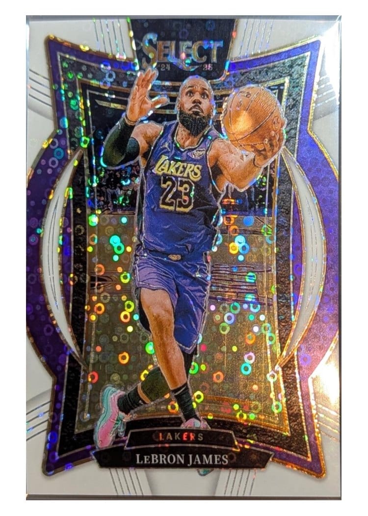 2024-25 Panini Select Base Set LeBron James #54 card