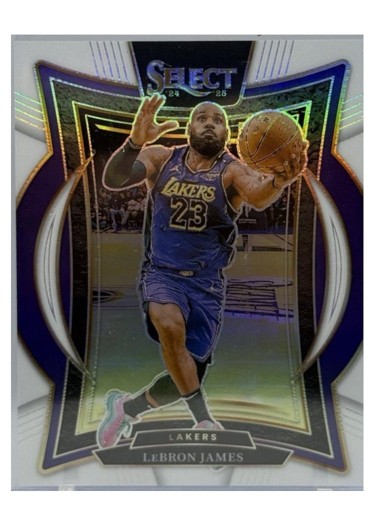 2024-25 Panini Select Base Set LeBron James #54 card
