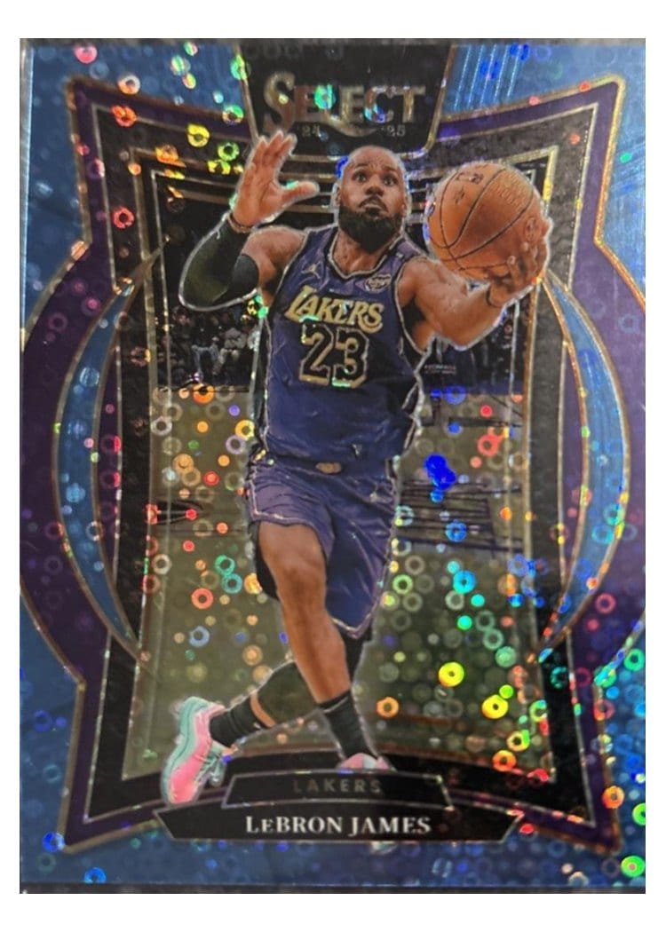 2024-25 Panini Select Base Set LeBron James #54 card