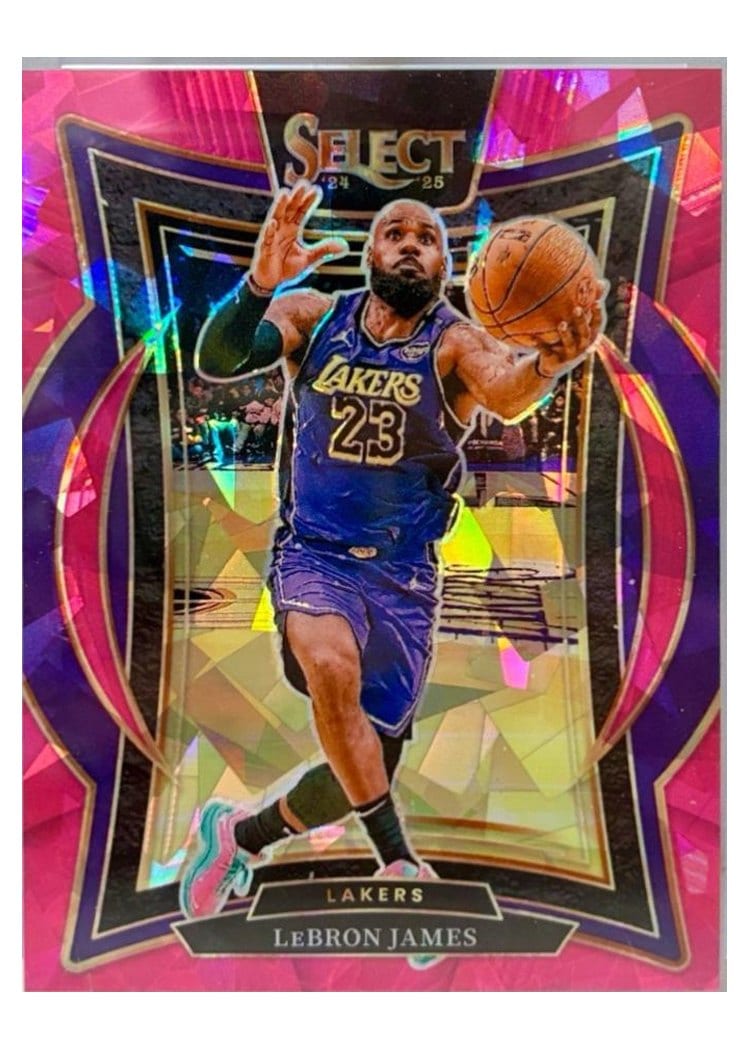 2024-25 Panini Select Base Set LeBron James #54 card